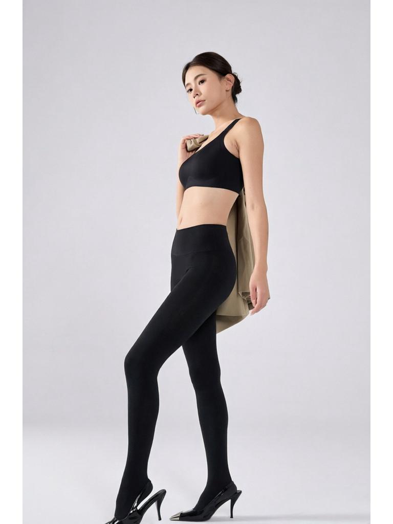 6509K 360-Degree Seamless Unisex Pantyhose for Bare-Leg Look