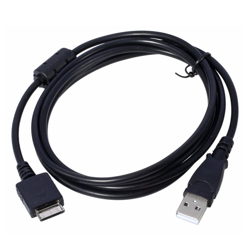 USB Data Cable for Sony MP3 MP4 Player for Sony Walkman USB Charging Cord for WMC-NW20MU Zx300a NW-A45 A55 A35 A46 A25 Zx100 2 H чёрный