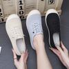 Old Beijing breathable soft sole lightweight women's single shoes comfortable one-pedal lazy shoes non-slip walking mother cloth shoes