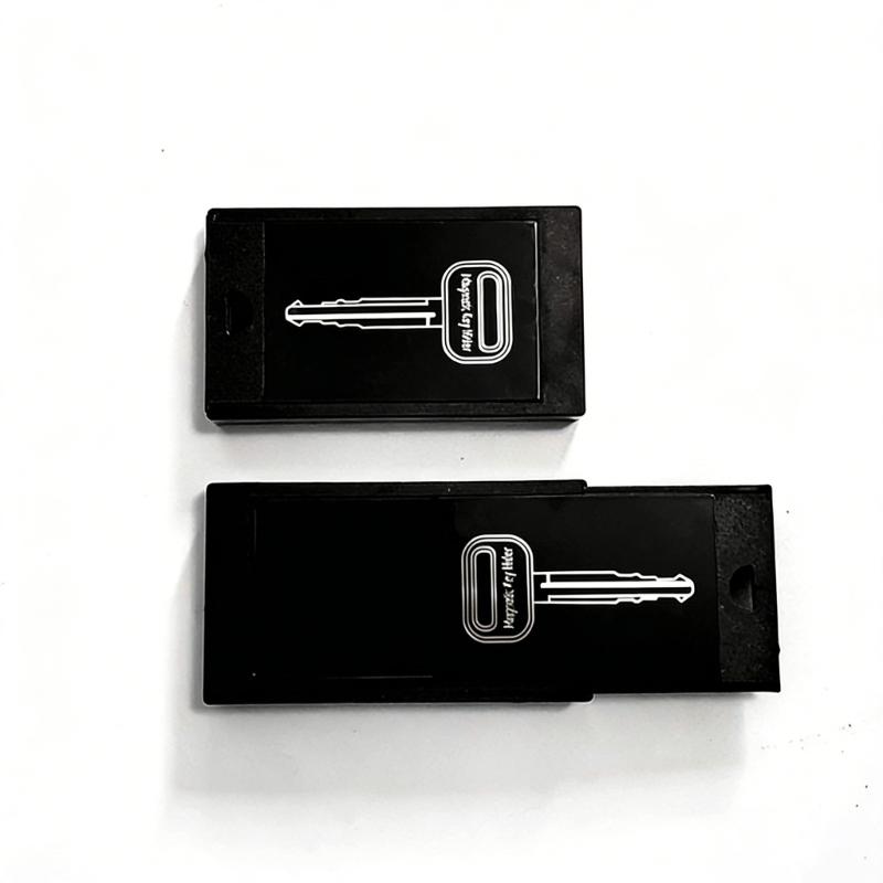 Delicate Concealed Key Organizers With Strong Magnet Attachment Rustproof Key Container For Discreet Emergency Key Storage