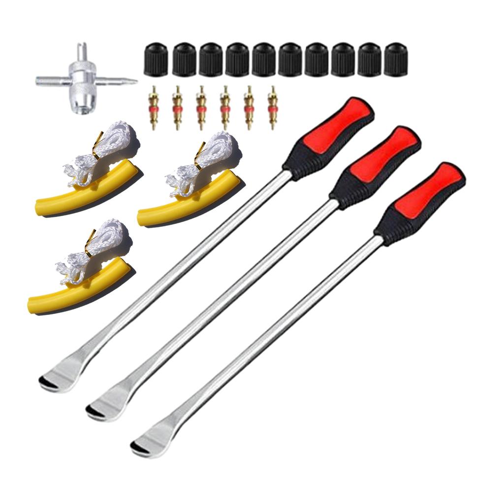 Bicycles Tire Lever Tyre Spoon Iron Changing Tool, Motorcycle Tire Levers Rim Protector Tire Changing Tool