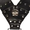 Men Bondage Leather Sexy Clothes Armor Penis Ring Fetish BDSM Slave Femdom Cosplay for Sex Costume