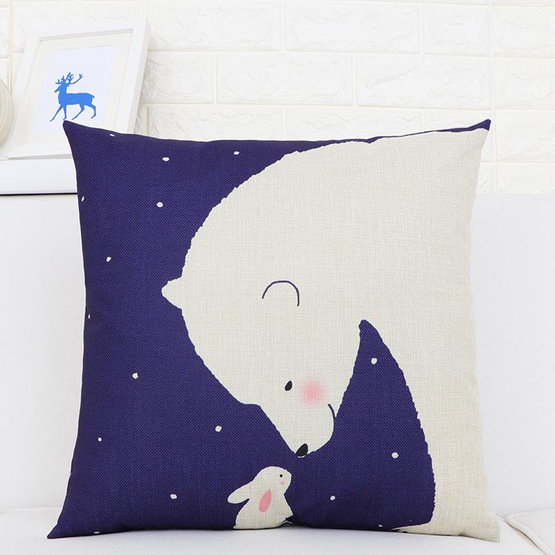 

Подушка-подушка Офисная подушка для поясницы Автомобильный диван Гостиная Сиденье Поясничная подушка Скандинавский стиль Хлопок Лен Квадратная подушка 45X45 without core