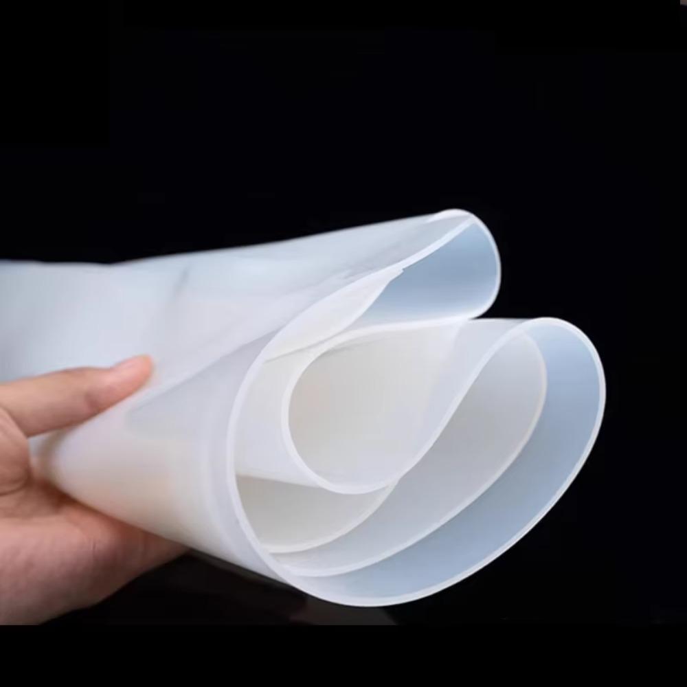 Foglio in Silicone 10*10cm Resistente alle Alte Temperature Piastra in Gel di Silice Nuova Guarnizione in Silicone