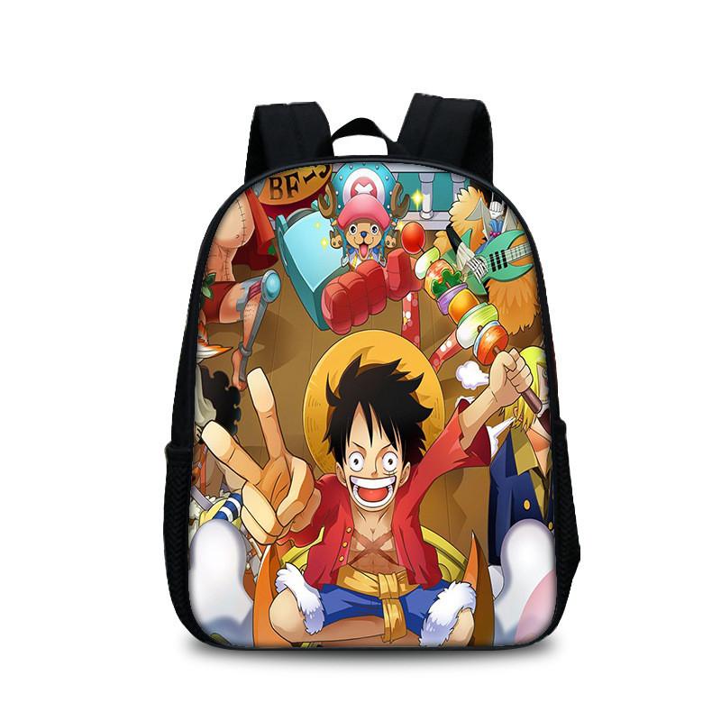 One Piece Backpack For Kids With Nylon Material And Adjustable Straps For School And Daily Use