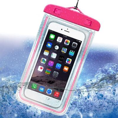TECHSTICK® Waterproof Bags Cell Phone/ Waterproof Pouch /Waterproof Case Transparent Touch Sensitive for Mobile Phone
