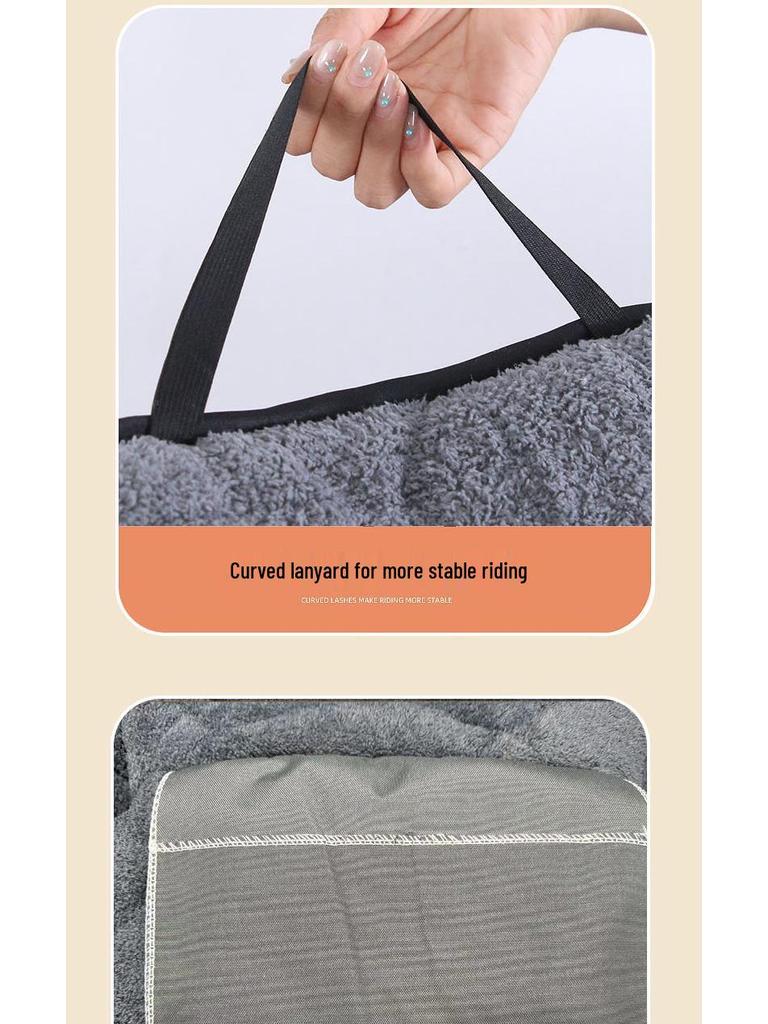 Thickened Fleece-Lined Electric Car & Motorcycle Windshield Quilt: Winter Waterproof Coldproof Cover