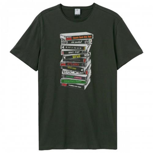 Amplified Unisex Dospělý Stack Of Tapes Tričko