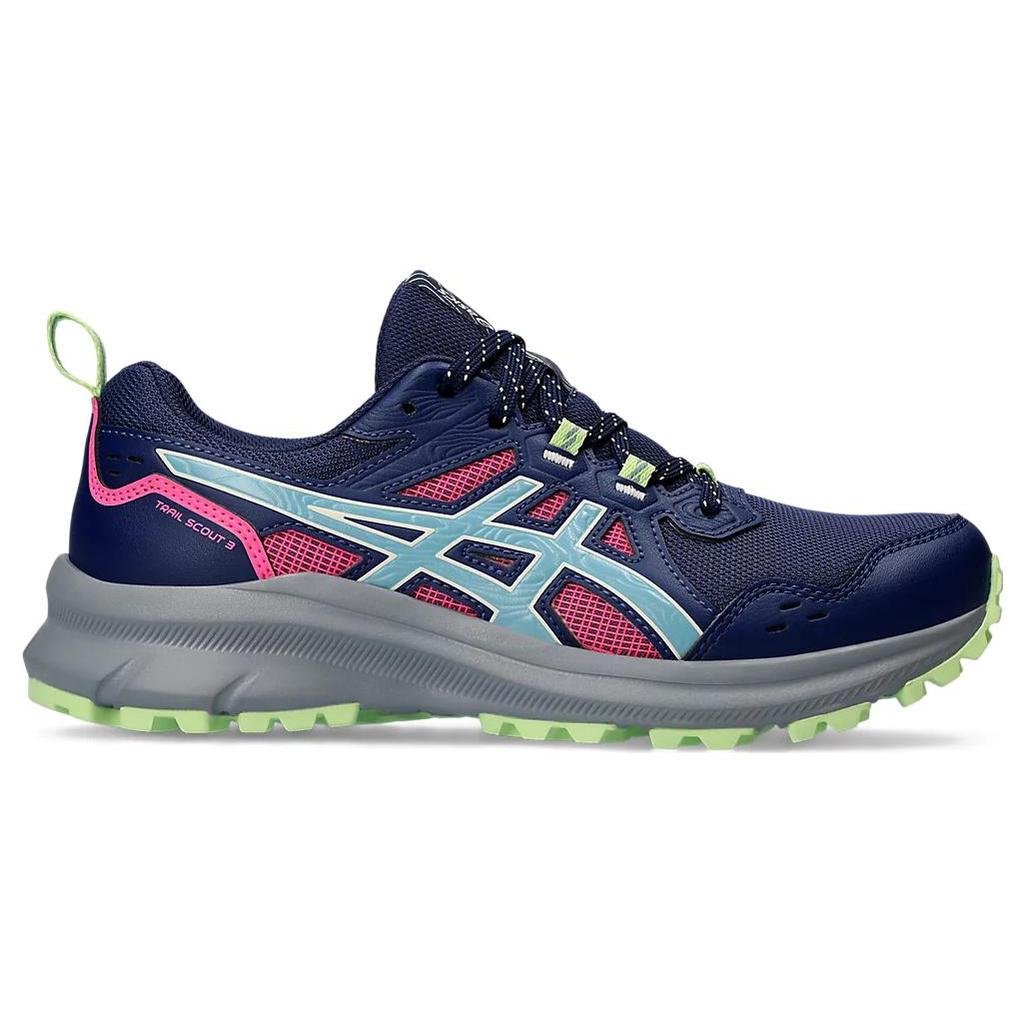 New Asics Trail Scout 3 Running Shoes 'Deep Ocean Gris Blue' Women's 1012B516-400