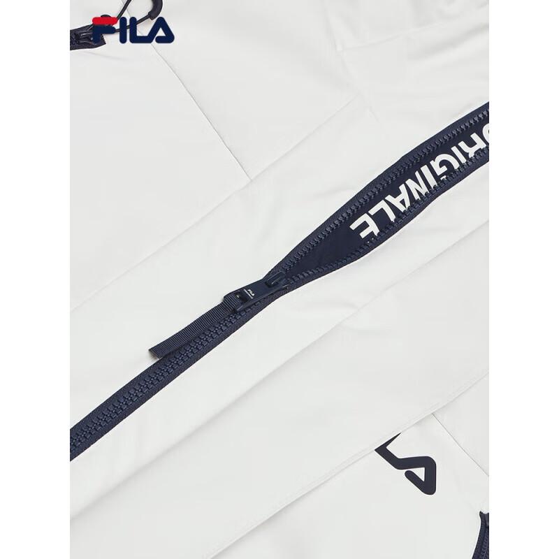 FILA Men's Mid-Length Hooded Parka Down Jacket