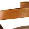 Great HERMES Sandals Leather Ankle Strap Wedge Sole Orange Leather Women 38 Used