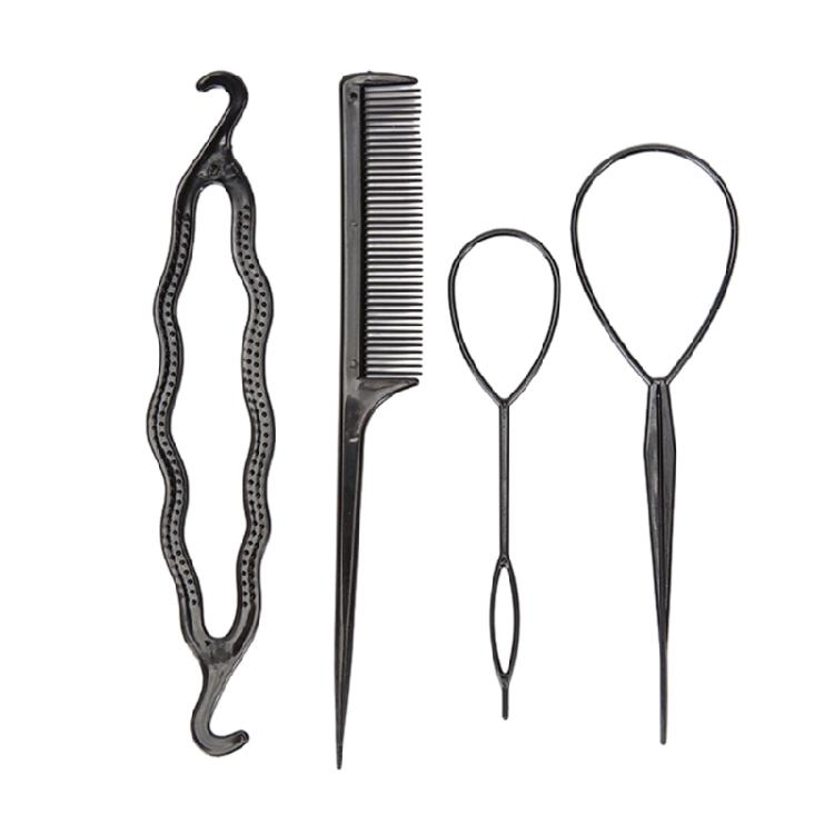Hair Loop Styling Tool Tail Hair Braid Ponytail Styling Tool for Girls Hairstyle