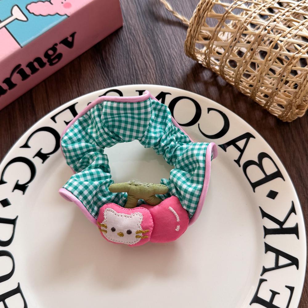 Children's Elastic Hair Bands Cartoon Cute Baby Girls Hair Rope Ties Ponytail Holder Rubber Bands Kids Headwear Hair Accessories