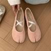 Fashion IPPEUM Tabi Sneakers Ballerina Shoes Women 2025 New Split Toe Ballet Flats