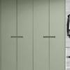 Aluminum Zinc Zinc Alloy Recessed Cabinet Handle Light Luxury Drawer Handle Door Pulls  Sliding Door