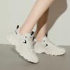 Augustine dad shoes autumn new student sports white shoes platform running casual shoes ins