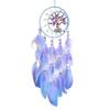 Home Decoration Dreamcatcher Feather Hanging Room Decoration Scandinavian Style Wall Decoration Crystal Stone Tree of Life