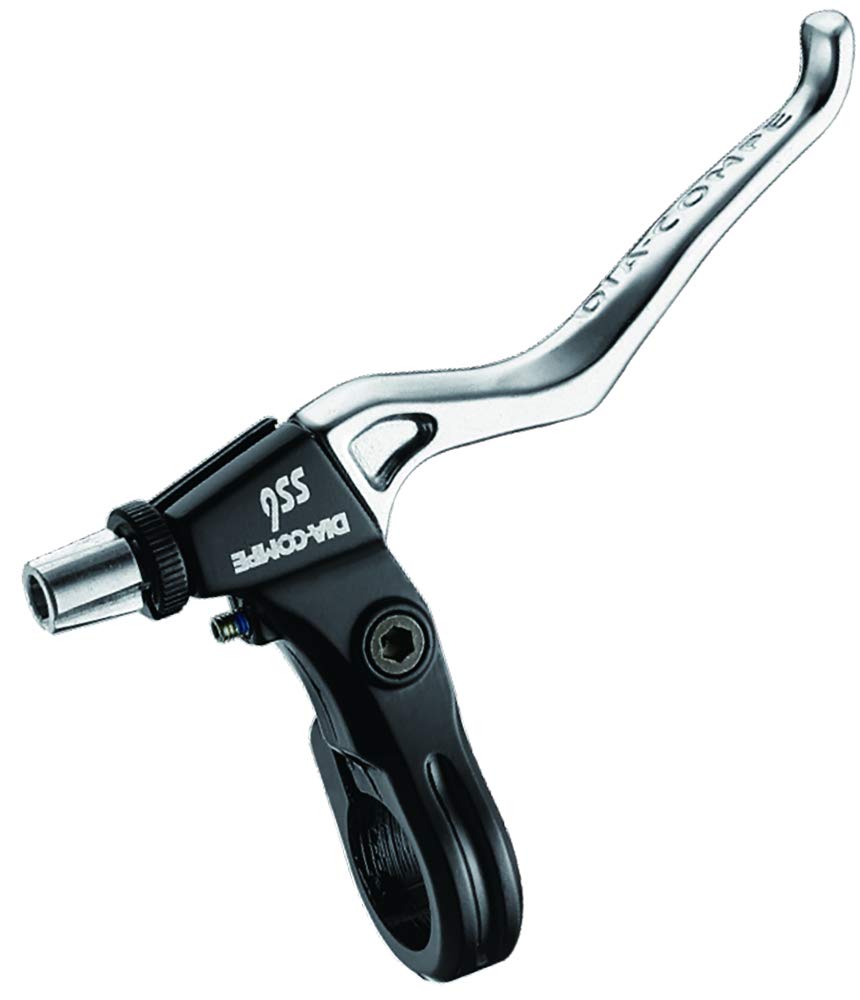 

Brake Lever Left and Right Set Black Lever DIA-COMPE SS-6 Bracket/Silver