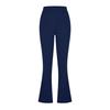 Women's Fashion Color Casual Pants with Elastic Waistband and Pockets for Everyday Wear