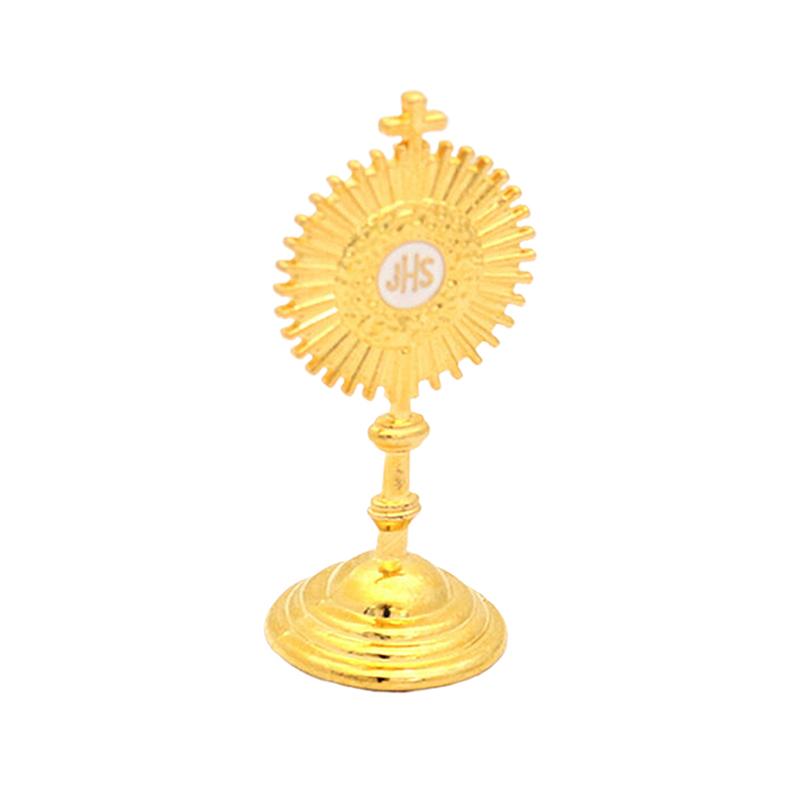 1Pc Catholic Christian Cross Jesus Figurine Communion Prayer Statue For Home Table Decoration Cross Figurine Religion Gift