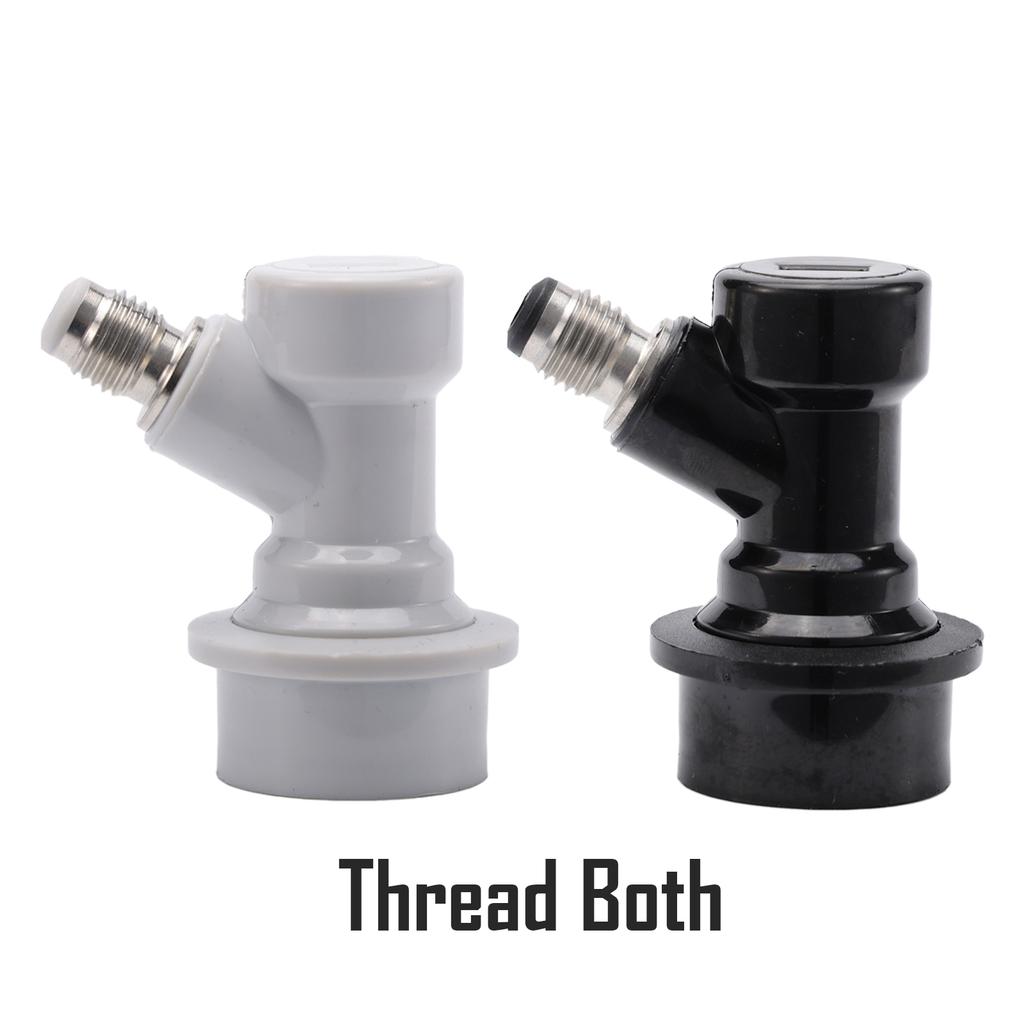 Homebrew Ball Lock Disconnect Beer Keg Connector Dispenser 1/4" Barb 1/4"MFL Beer Gas Beer Keg Parts