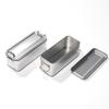 Stabile Rechteckige Blechdose mit Deckel zur Aufbewahrung von Kuchen, Tee-Verpackung, Reise-Kleinteile-Organizer