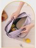 Beilian Large Capacity Insulated Lunch Bag - Portable One-Shoulder Office Picnic Cooler