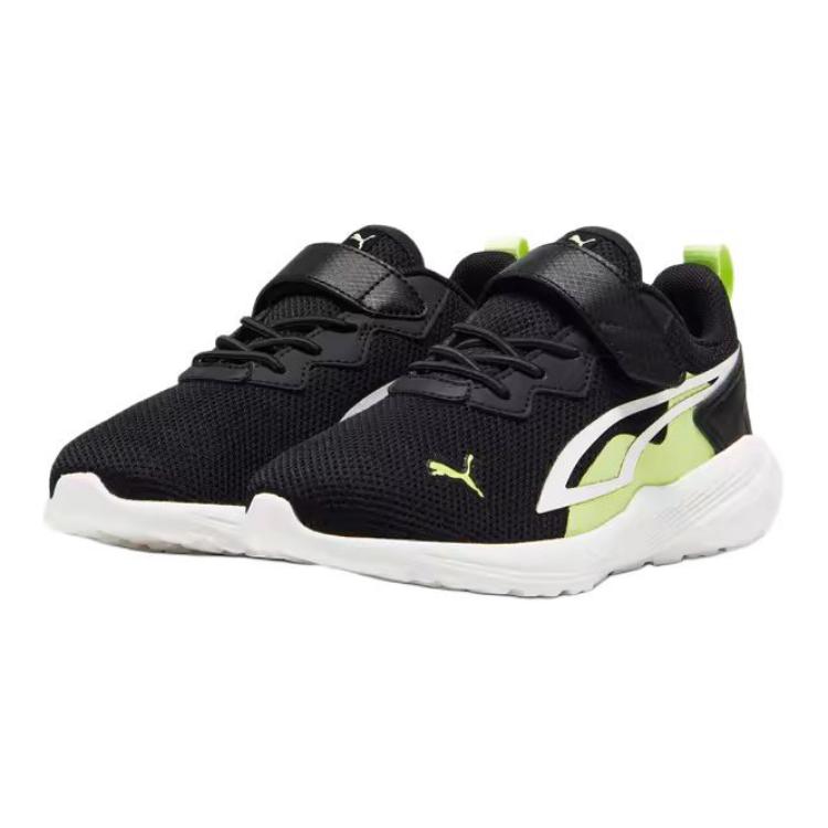 

Новые детские кроссовки PUMA All Day Active с низким верхом для бега Черный Желтый Детские 387387-20 28
