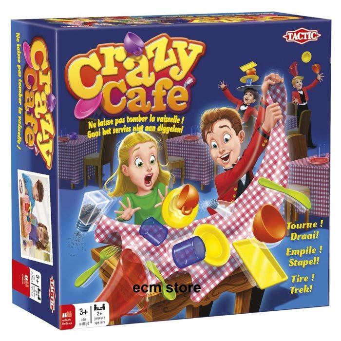 TACTIC CRAZY CAFE jeu de société en famille jouet jeu