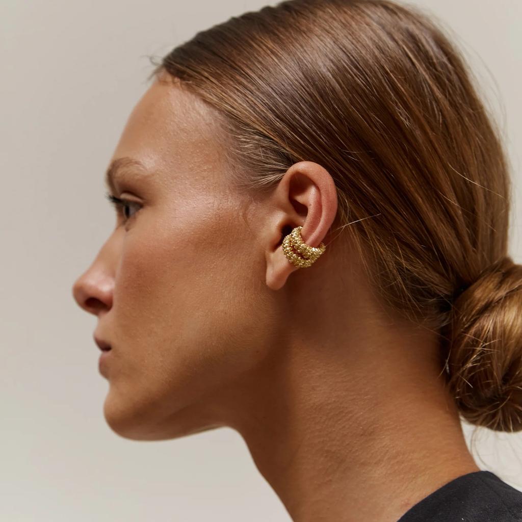 Pinion Ear Bone Clip Versatile Without Ear Piercings, Ear Clip Sweet And Cool Advanced Earrings, Fashionable Temperament And Simple