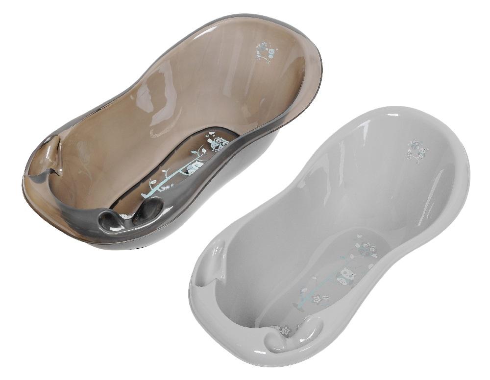TEGA SO-004-106 Children's bathtub 86 cm OWL gray