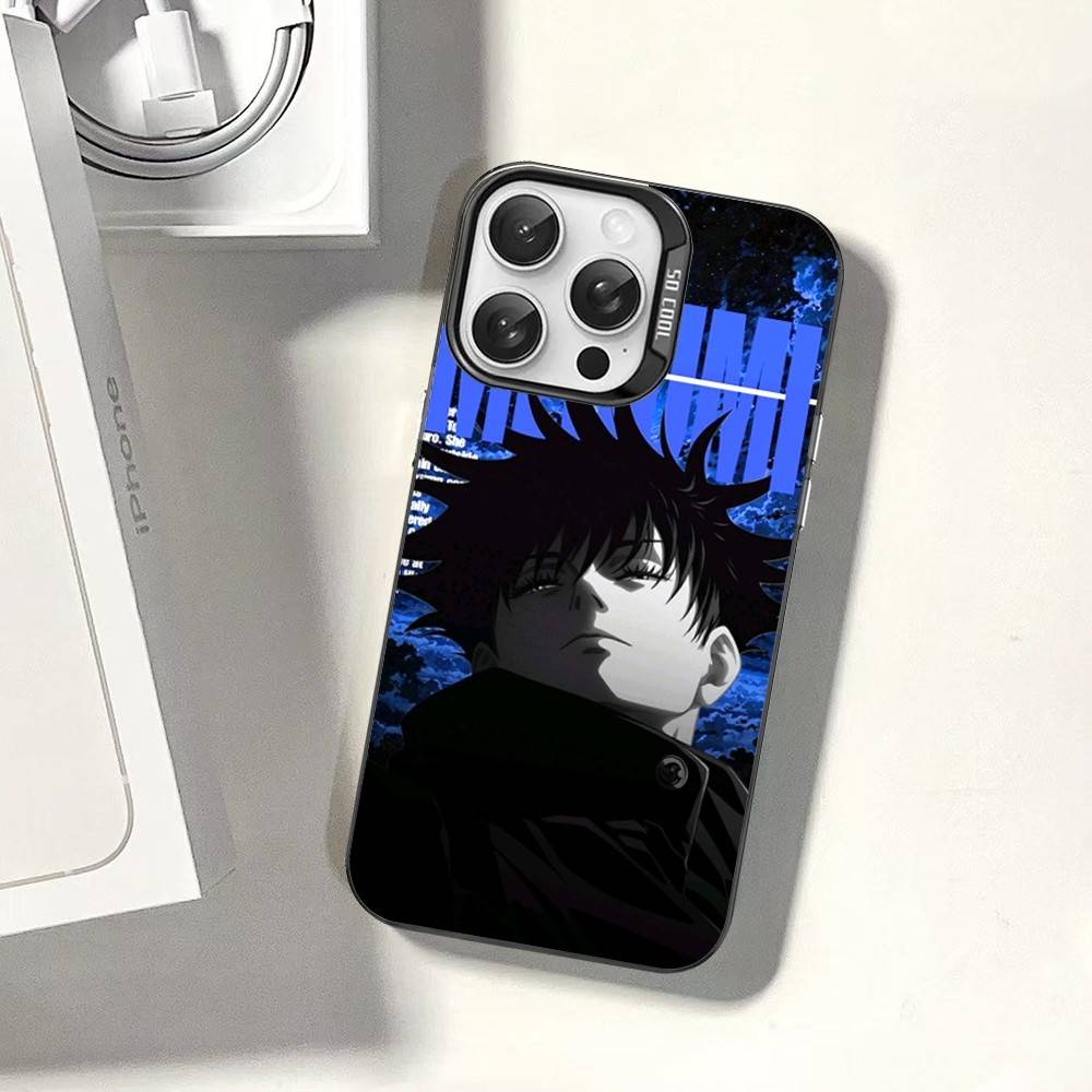 Anime F-Fushiguro M-Megumi Phone Case For IPhone 16 15 14 13 12 11 17 Pro MAX Plus Pro Matte Shockproof Cover