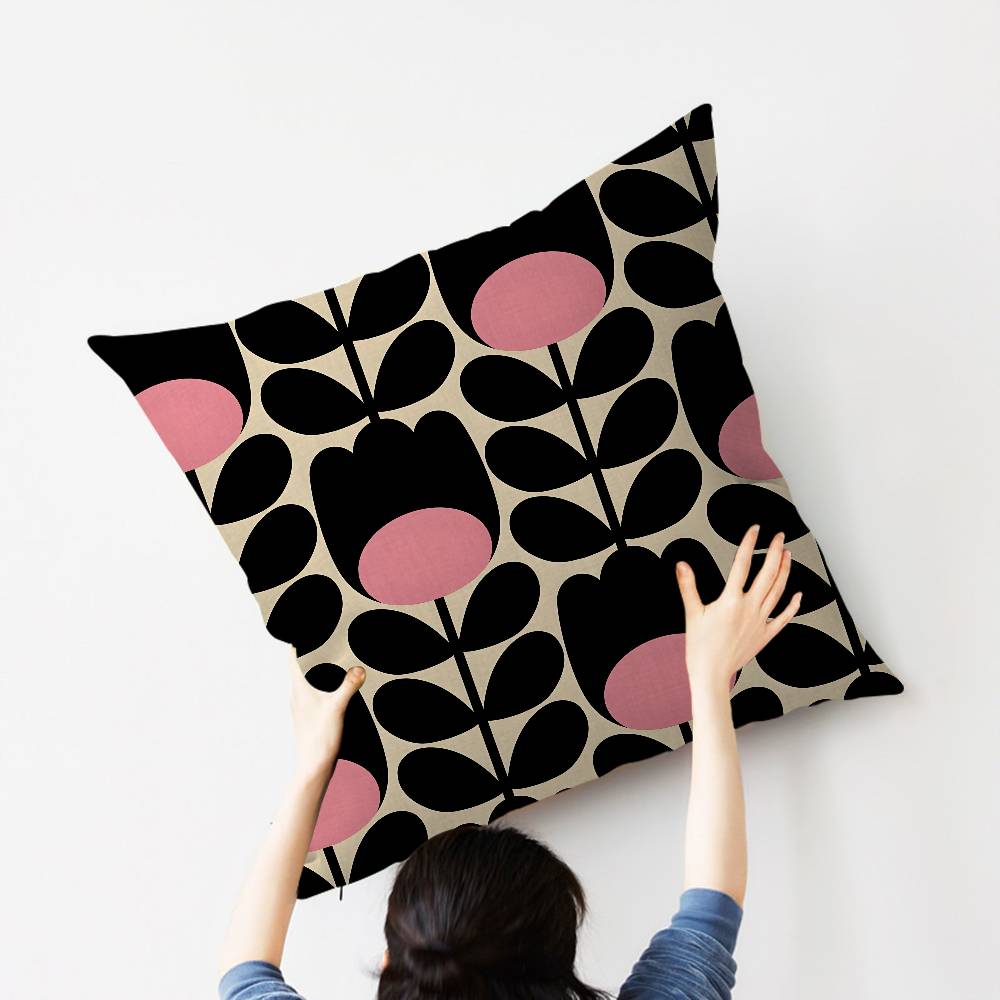 Art OOrla Kiely Flower Pillow Anime Pillow Sofa Bed Head Pillow Cover Cushion Cover Fashion
