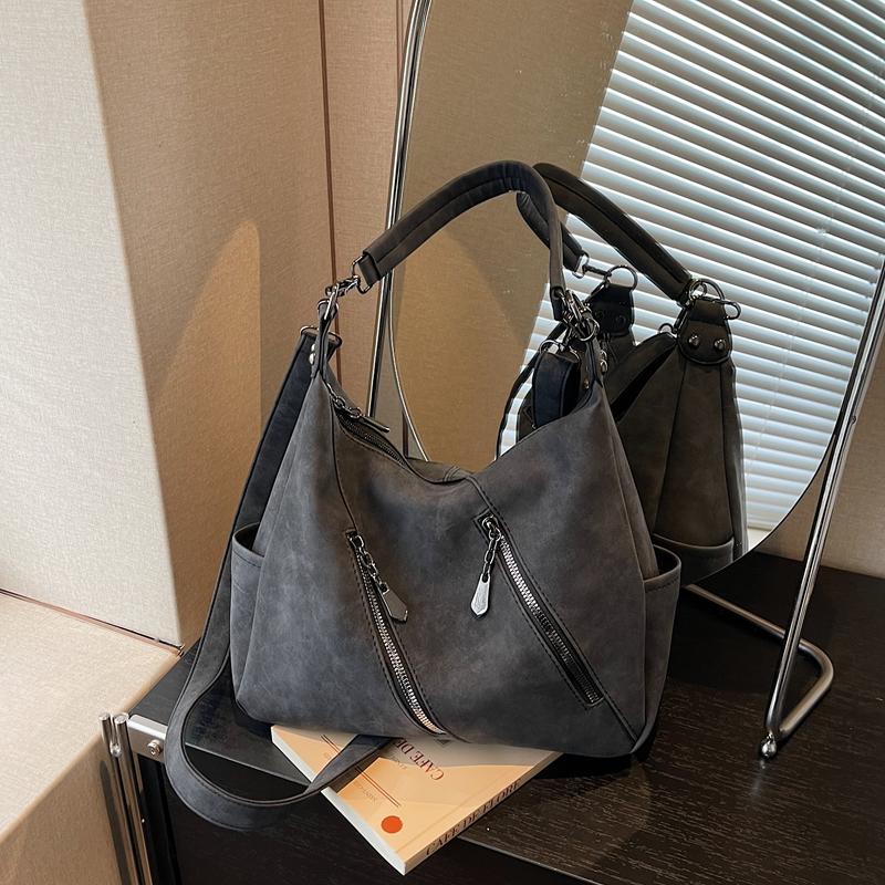 Damen PU Schultertasche Tragetasche Trendige Crossbody-Tasche für den täglichen Gebrauch, die Arbeit und Freizeit