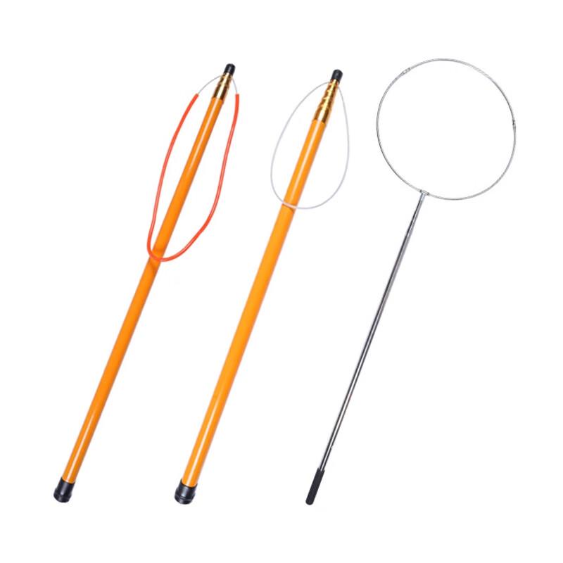 SANSHENG Telescopic Stainless Steel Boat & Pool Rescue Pole 4.5m