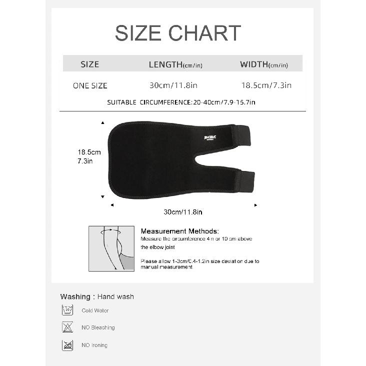1 Pieza Soporte de Codo Ajustable de Neopreno - Protector Cómodo para Deporte y Fitness para Hombres y Mujeres