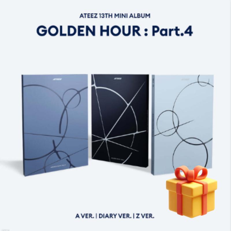ATEEZ - GOLDEN HOUR : Part.4 [Set of 3]