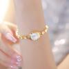 New Women Watch Gold Luxury Elegant Bracelet Wristwatch Small Clock Fashion Casual Ladies Watches Gift For Girlfriend