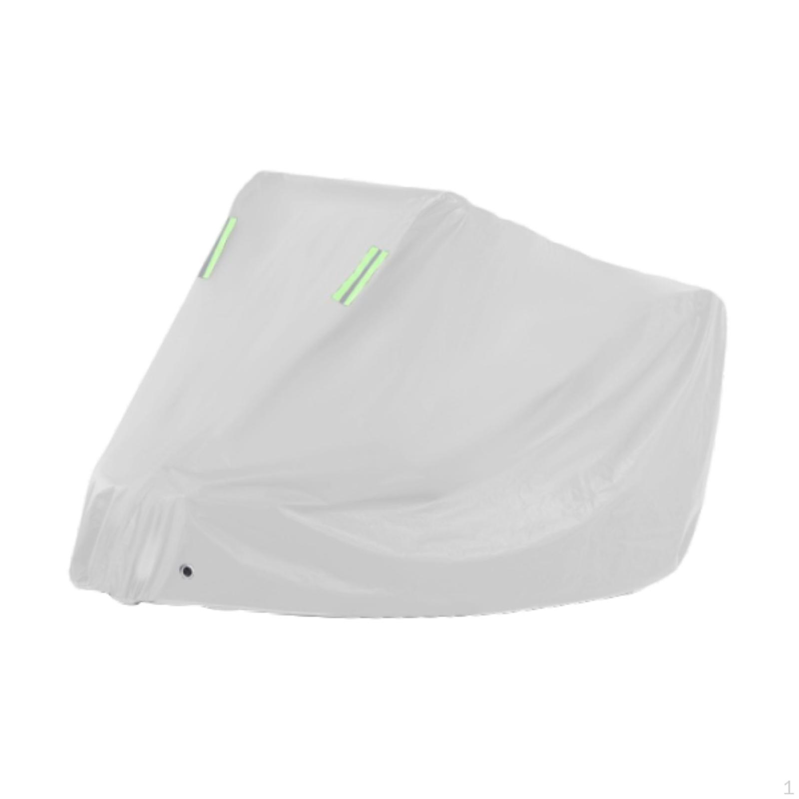 

Чехол для мотоцикла Защитный водонепроницаемый портативный уличный солнцезащитный пылезащитный практичный дождезащитный Silver