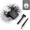 LED Solar-Powered Crystal Ball Fairy String Lights for Outdoor Christmas Decor