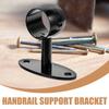 2Pcs Heavy Duty Handrail Bracket Stainless Steel Stair Railing Support Bracket for Deck Staircase Banister Handrail Hardware