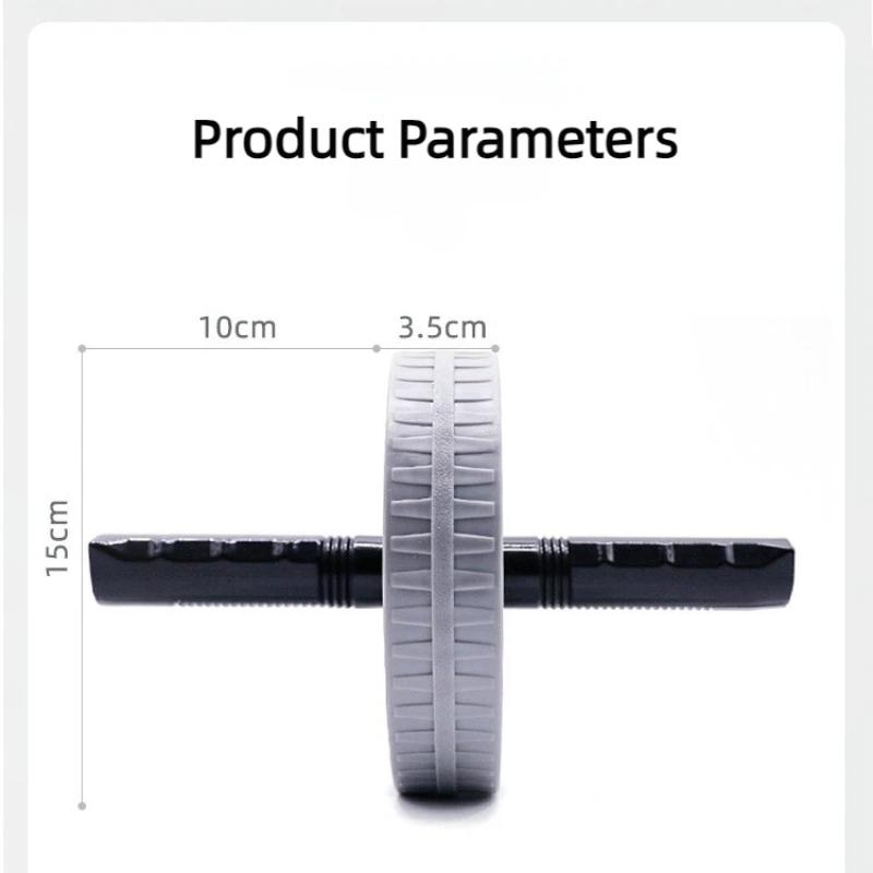 Workout AB Roller Wheel Non-slip Abdominal Wheel No Noise Abdominal Trainer Abdominal Exerciser for Home Gym Strength Workouts