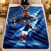 Flannel BlanketKylian Mbappe Warm Soft Throw Blanket for Indoor Sofa Bed Living Room Use