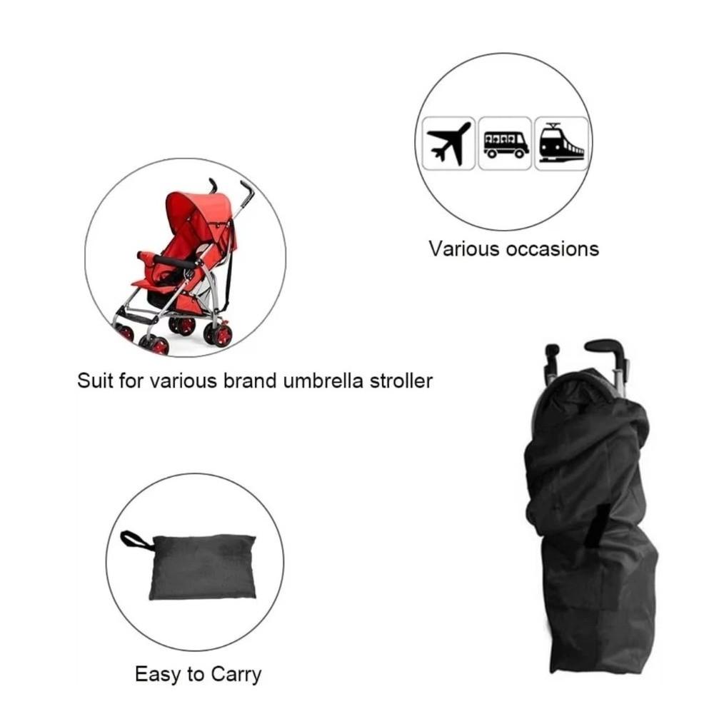 Dustproof Baby Stroller Storage Bag Travel Carts Accessories For Airplane Transport