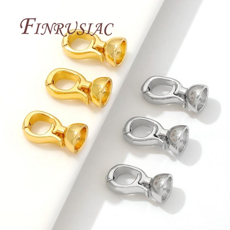 18K Gold Plated Brass Pearl Clasps Findings Connectors For Jewelry Fasteners For Bracelets Accessories Making,Clasp For Jewelry