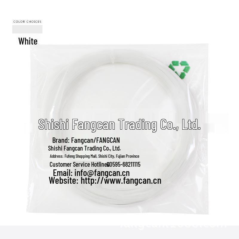 Corda da Tennis FANGCAN ad Alta Elasticità in Nylon - Resistente, Monofilamento 12m