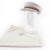 Excellent HERMES Casquette Deauville Serie Metal gray cashmere 57 H212009N Used