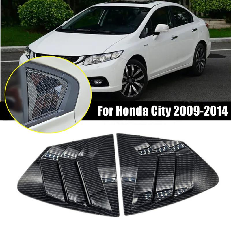 

Для Honda City 2009 2010 2011 2012 2013 2014 Автомобильный Внешний Задний Окно Ковш Решетка Жалюзи Шторка Крышка Боковой Вентиляционный Проем Жалюзи Отделка ABS