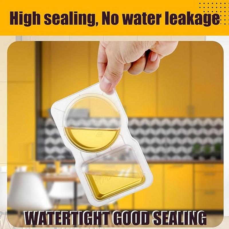 30pcs Small Snack CupsDouble Compartment Snack Containers with Lids Leakproof Condiment Storage Clear Portable Snack Containers