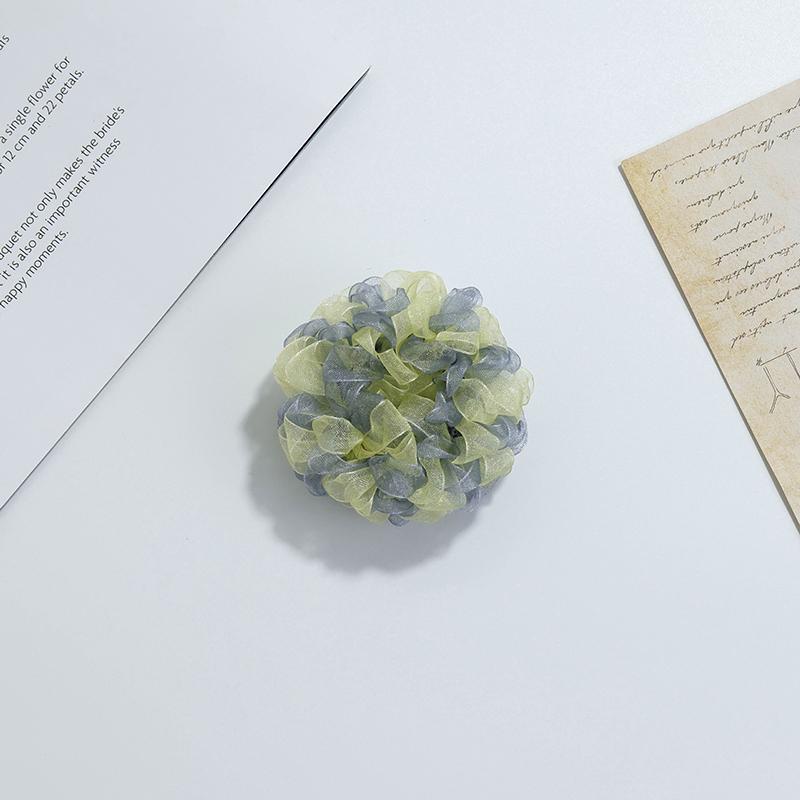 Lace Scrunchies French Chic Elastic Hair Bands Girls Colorful Ponytail Holder Headwear Hair Rope Women Hair Accessories